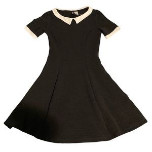 H&M Black and White Dress